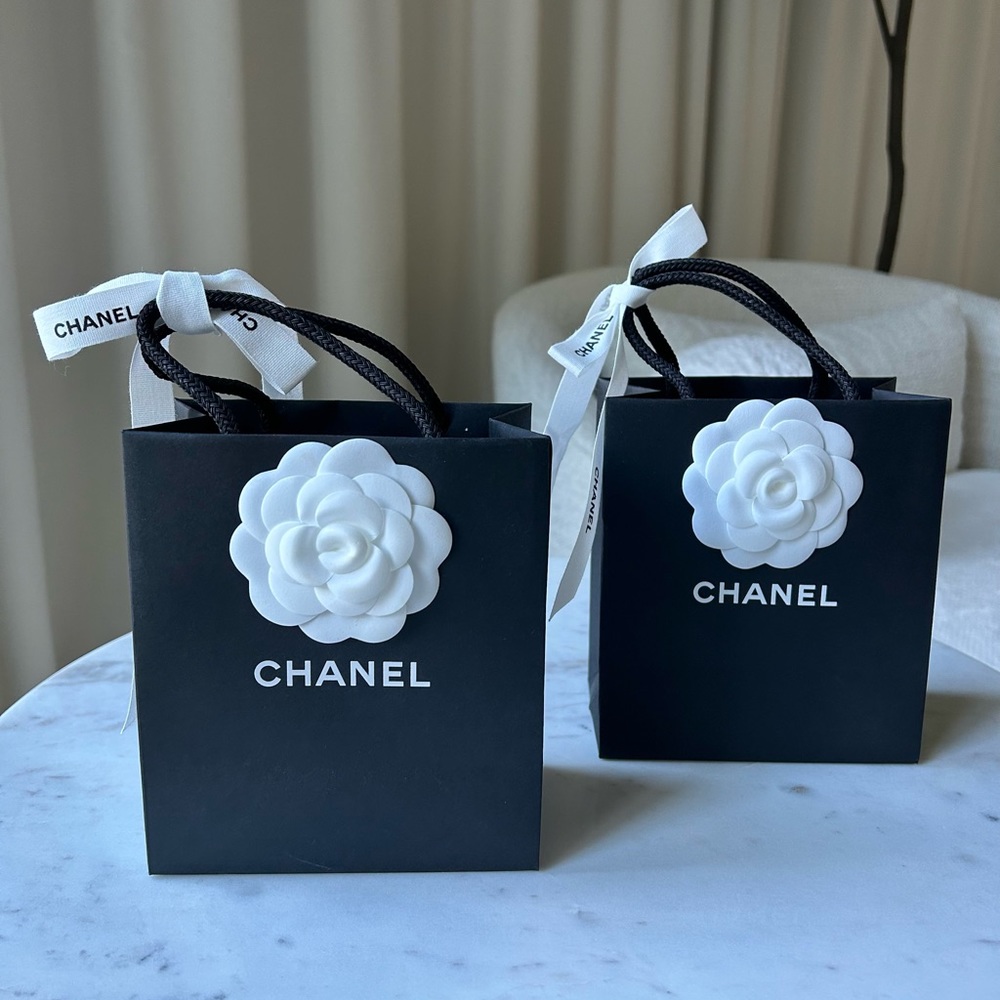 Chanel paper bags ✨